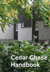 Cedar Chase handbook - front cover